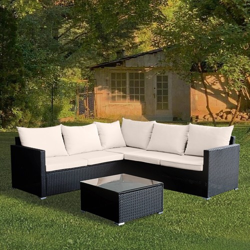 Seater rattan furniture set - 5,