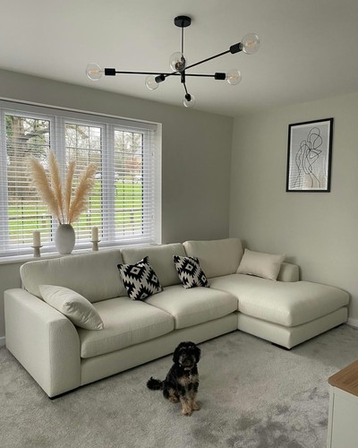 Modern cream shape - modern,