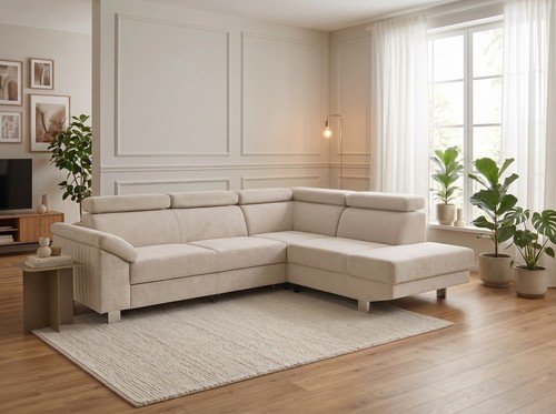 Luton corner sofa bed - sofa, storage