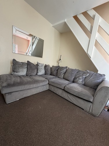 Shape corner sofa grey - shape,