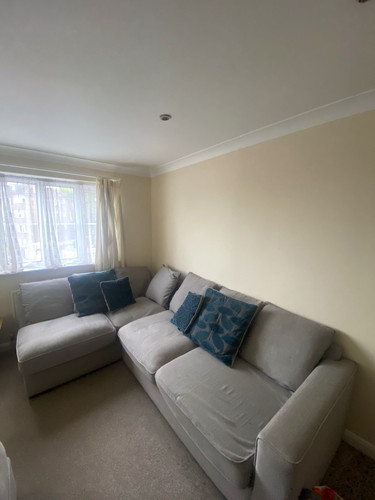 Grey shaped corner - grey, l-shaped