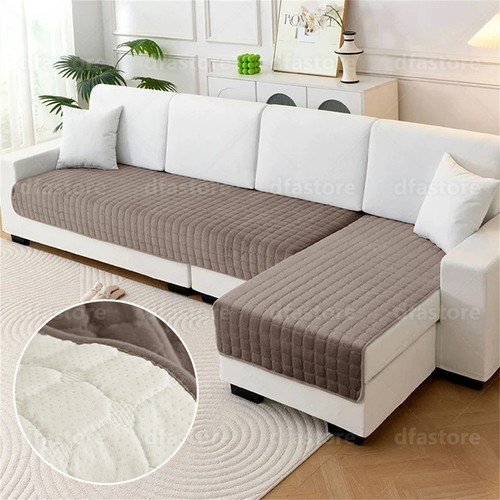 Plush fleece sofa pad - fleece,