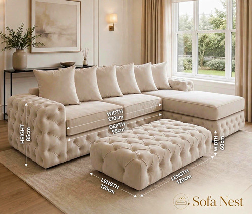 Sofa nest aspen chesterfield - nest,