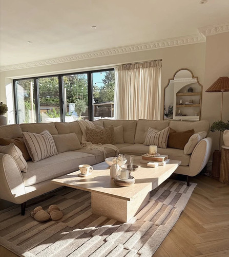 Luxury zinc corner sofa - |zinc, |