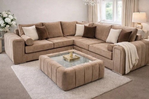 Luxury lilly corner - luxury, cream