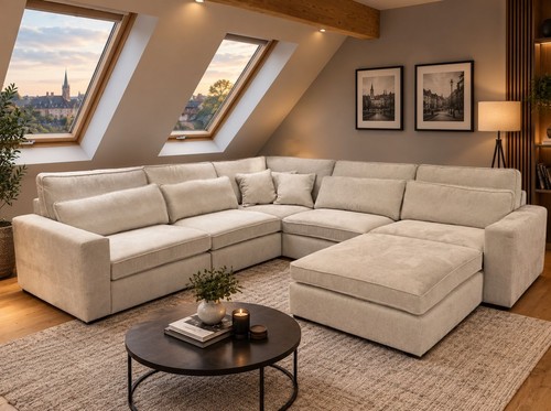 Ruby corner sofa full back - ruby, |