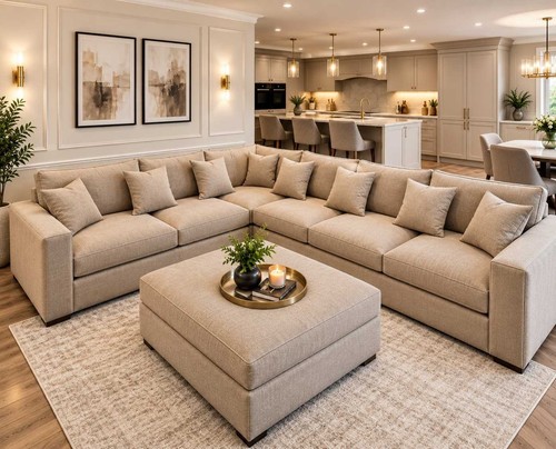 Mink large corner sofa - corner,