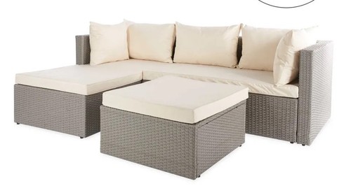 Gardenline rattan corner - corner, sofa