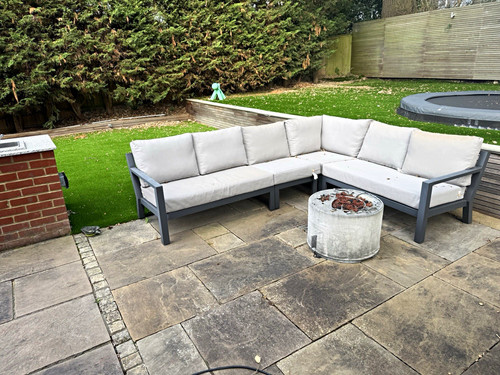 Outdoor patio garden corner - patio,