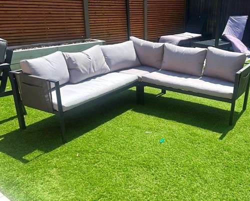 Metal corner lounge set - corner,