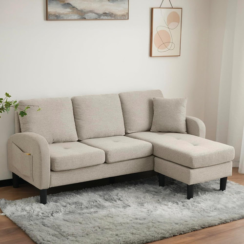 Shaped corner sofa sale - l,