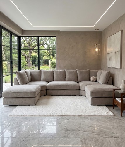 Luxury large shape corner - large, u-shape