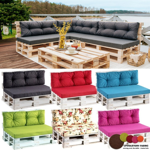 Euro pallet cushions - cushions, outdoor