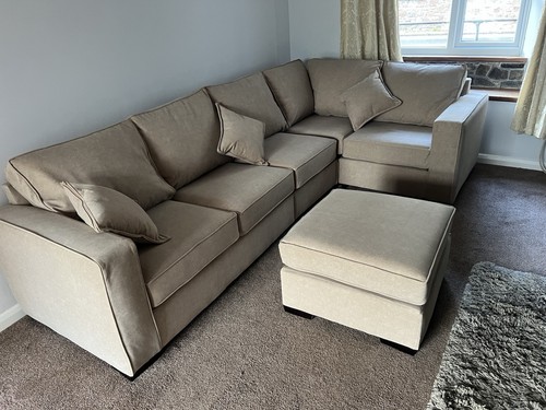 Brand new ruby corner sofa - |,